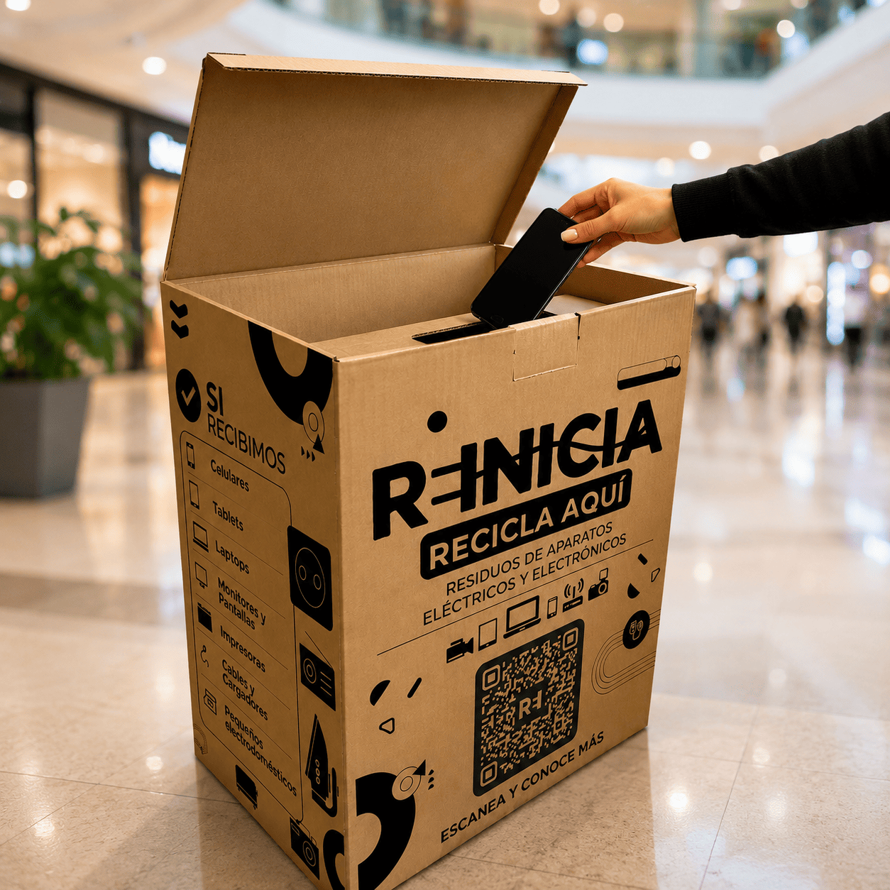Imagen puntos de recolección REINICIA